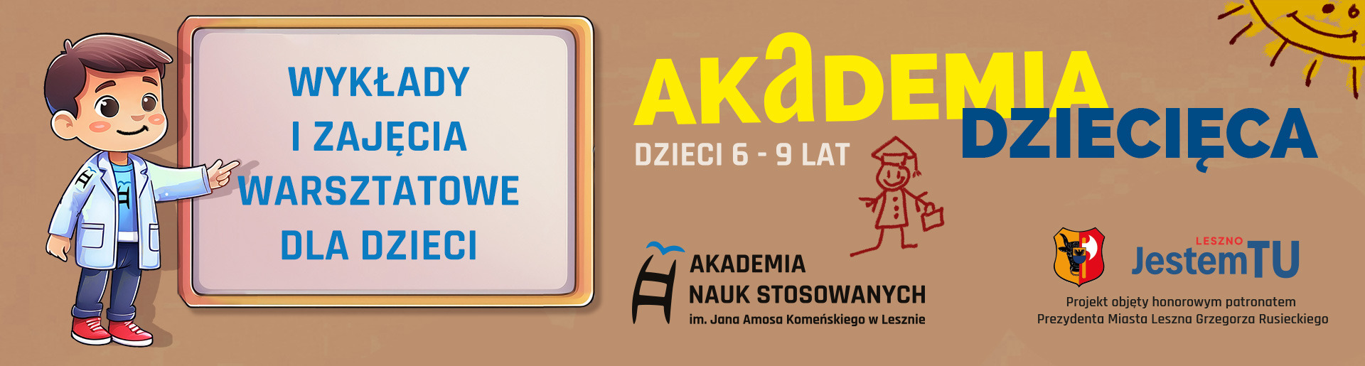 Akademia Dziecięca. Kliknij i dowiedz się więcej.