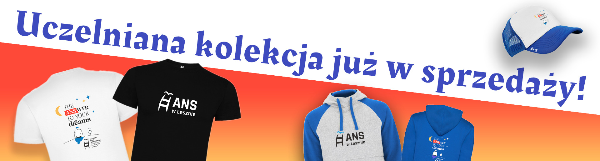 Uczelniana kolekcja już w sprzedaży.