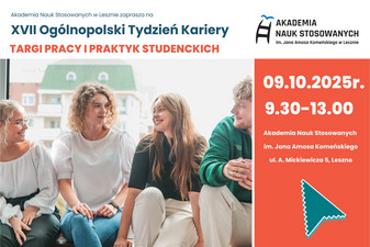 Zaproszenie do udziału w Targach Pracy i Praktyk Studenckich