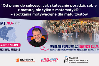 Spotkanie motywacyjne dla maturzystów z Dariuszem Kulmą